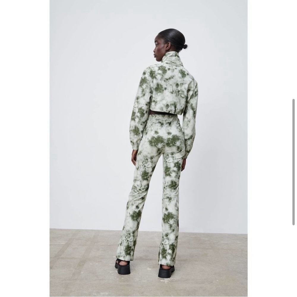 Zara Tie Dye Flare Pants - Picture 2 of 6